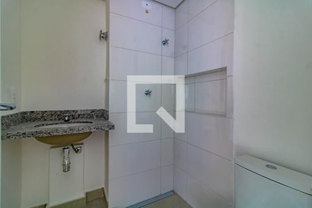 Banheiro de kitnet/studio à venda com 1 quarto, 25m² em Vila da Saúde, São Paulo