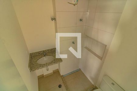 Banheiro de kitnet/studio à venda com 1 quarto, 25m² em Vila da Saúde, São Paulo