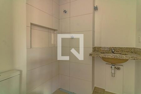 Banheiro de kitnet/studio à venda com 1 quarto, 25m² em Vila da Saúde, São Paulo