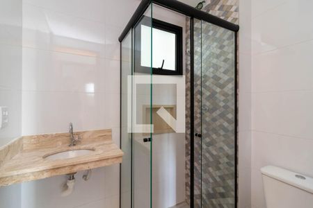 Banheiro de apartamento à venda com 2 quartos, 37m² em Vila Nivi, São Paulo