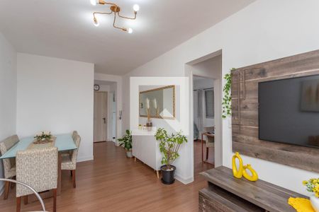 Sala  de apartamento à venda com 2 quartos, 56m² em Centro, Diadema