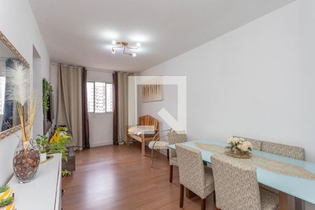 Sala  de apartamento à venda com 2 quartos, 56m² em Centro, Diadema
