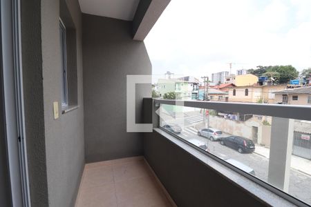 Varanda Sala de apartamento à venda com 2 quartos, 54m² em Silveira, Santo André