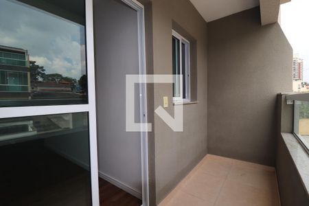 Varanda Sala de apartamento à venda com 2 quartos, 54m² em Silveira, Santo André