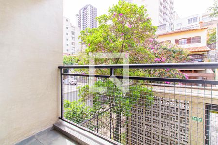 Varanda de kitnet/studio para alugar com 1 quarto, 28m² em Perdizes, São Paulo
