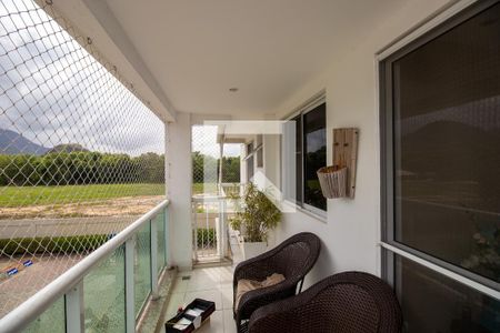 Varanda de apartamento à venda com 3 quartos, 84m² em Recreio dos Bandeirantes, Rio de Janeiro