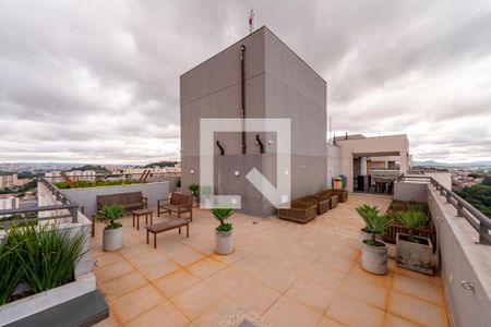 Área comum - Terraço de apartamento à venda com 1 quarto, 42m² em Jardim Tupanci, Barueri