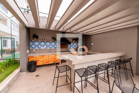 Área comum - Churrasqueira de apartamento à venda com 1 quarto, 42m² em Jardim Tupanci, Barueri