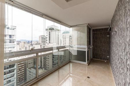 Varanda da Sala 1 de apartamento à venda com 3 quartos, 380m² em Santa Cecilia, São Paulo