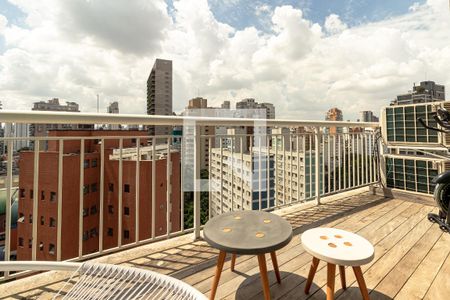 Sacada de apartamento para alugar com 1 quarto, 130m² em Vila Nova Conceição, São Paulo