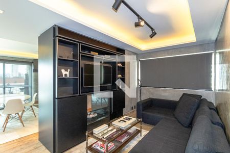 Sala de apartamento para alugar com 1 quarto, 130m² em Vila Nova Conceição, São Paulo