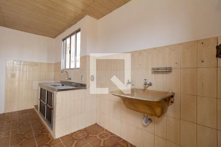 Sala e Cozinha de casa para alugar com 1 quarto, 60m² em Parque Boturussu, São Paulo