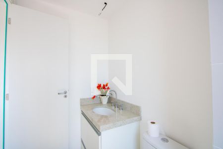 Banheiro do quarto 2 de apartamento à venda com 4 quartos, 133m² em Vila Gilda, Santo André
