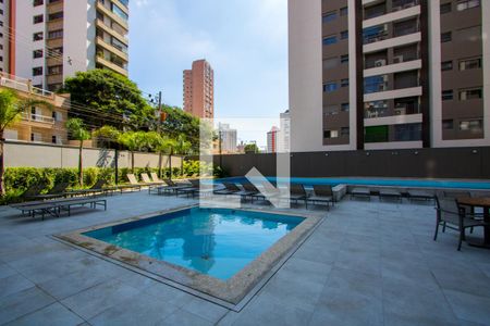 Área comum - Piscina de apartamento à venda com 4 quartos, 133m² em Vila Gilda, Santo André