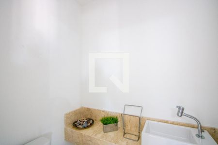 Lavabo de apartamento à venda com 4 quartos, 133m² em Vila Gilda, Santo André