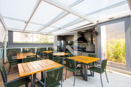 Área comum - Churrasqueira 2 de apartamento à venda com 4 quartos, 133m² em Vila Gilda, Santo André