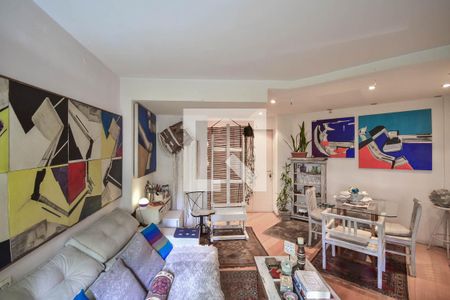 Sala de apartamento para alugar com 1 quarto, 53m² em Vila Andrade, São Paulo