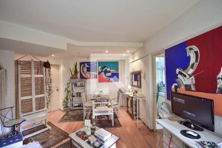 Sala de apartamento para alugar com 1 quarto, 53m² em Vila Andrade, São Paulo