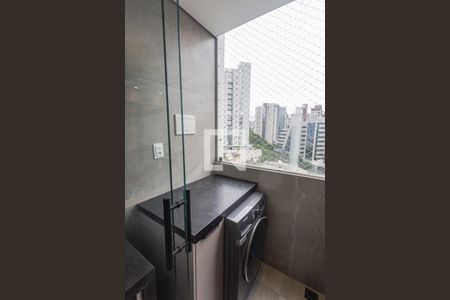 Área de Serviço de apartamento à venda com 1 quarto, 50m² em Lourdes, Belo Horizonte