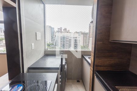 Área de Serviço de apartamento à venda com 1 quarto, 50m² em Lourdes, Belo Horizonte