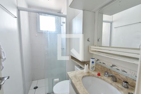 Banheiro de apartamento para alugar com 1 quarto, 28m² em Cambuci, São Paulo