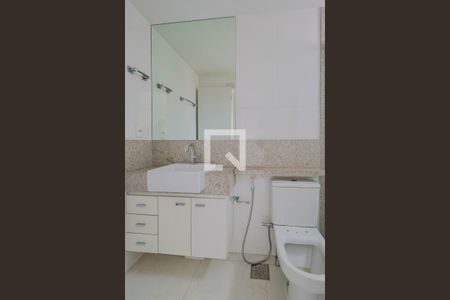 Banheiro da Suíte 1 de apartamento à venda com 2 quartos, 72m² em Funcionários, Belo Horizonte