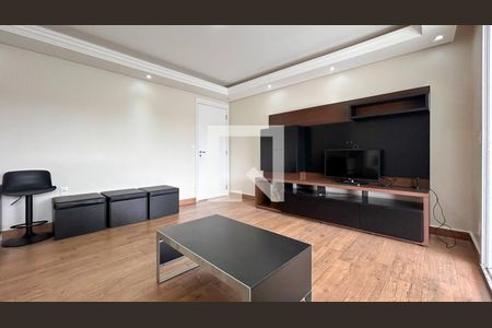 Sala de apartamento para alugar com 1 quarto, 52m² em Santo Amaro, São Paulo