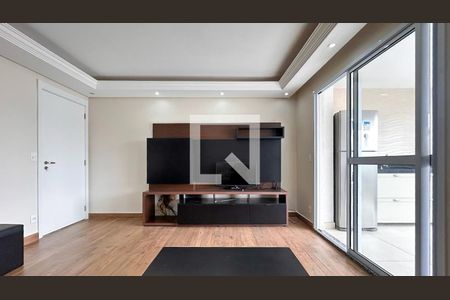 Sala de apartamento para alugar com 1 quarto, 52m² em Santo Amaro, São Paulo