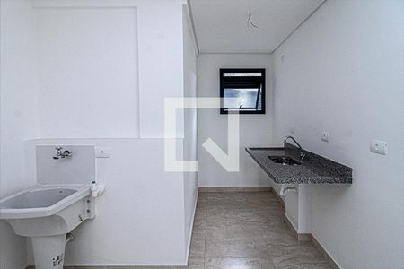 Cozinha e Área de Serviço de apartamento à venda com 2 quartos, 42m² em Vila das Merces, São Paulo