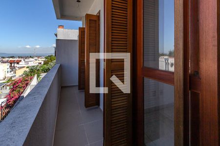 Varanda Quarto 1 de casa à venda com 3 quartos, 179m² em Guarujá, Porto Alegre