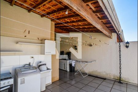 Área de Serviço de apartamento à venda com 2 quartos, 96m² em Vila Vitória, Santo André