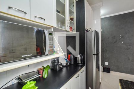 Cozinha de apartamento à venda com 2 quartos, 96m² em Vila Vitória, Santo André