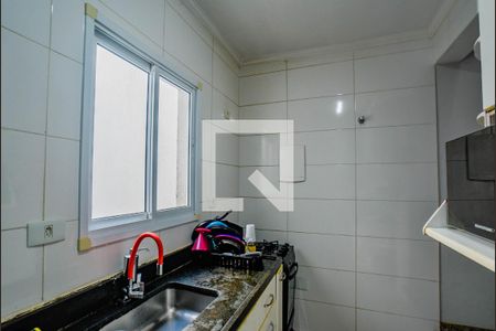Cozinha de apartamento à venda com 2 quartos, 96m² em Vila Vitória, Santo André
