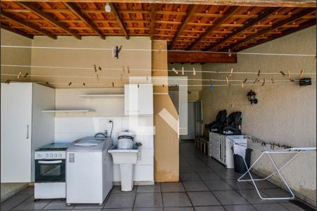 Área de Serviço de apartamento à venda com 2 quartos, 96m² em Vila Vitória, Santo André
