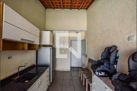 Área gourmet de apartamento à venda com 2 quartos, 96m² em Vila Vitória, Santo André
