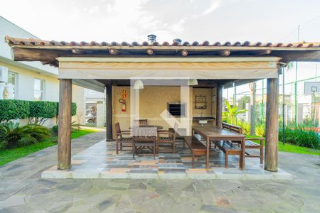 Área comum - Churrasqueira de casa de condomínio à venda com 3 quartos, 154m² em Aberta dos Morros, Porto Alegre