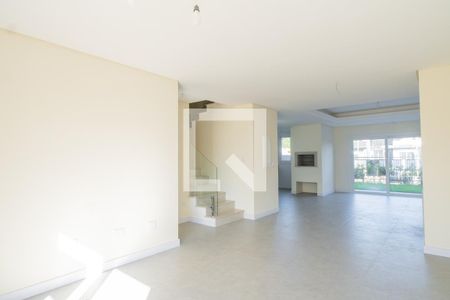 Sala de casa de condomínio à venda com 3 quartos, 154m² em Aberta dos Morros, Porto Alegre