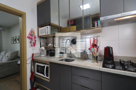 Cozinha de apartamento à venda com 2 quartos, 51m² em Liberdade, Novo Hamburgo