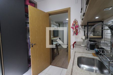Cozinha de apartamento à venda com 2 quartos, 51m² em Liberdade, Novo Hamburgo