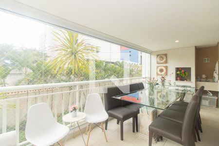 Varanda da Sala de apartamento à venda com 3 quartos, 142m² em Vila Mariana, São Paulo