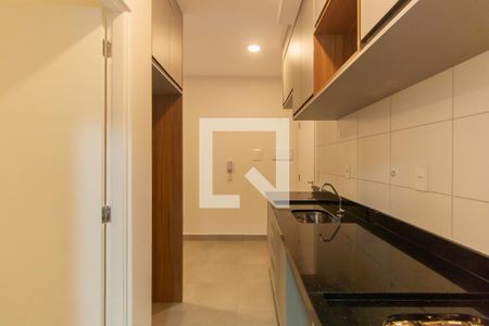 Cozinha de apartamento para alugar com 1 quarto, 27m² em Parque da Vila Prudente, São Paulo