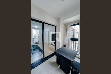 Varanda da Sala de apartamento para alugar com 1 quarto, 39m² em Brás, São Paulo