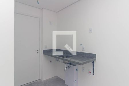 Cozinha de kitnet/studio à venda com 1 quarto, 26m² em República, São Paulo