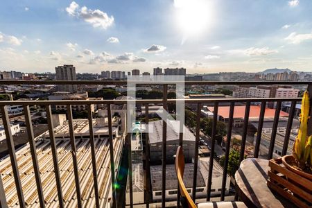 Varanda da Sala de apartamento à venda com 2 quartos, 37m² em Água Branca, São Paulo