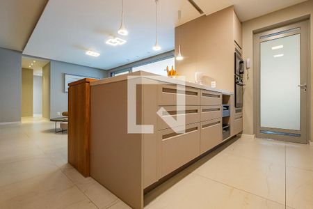 Sala/Cozinha de apartamento à venda com 3 quartos, 124m² em Jardim Paulistano, São Paulo