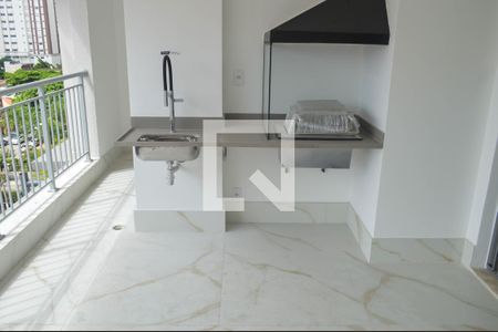 Varanda gourmet de apartamento à venda com 3 quartos, 122m² em Tatuapé, São Paulo