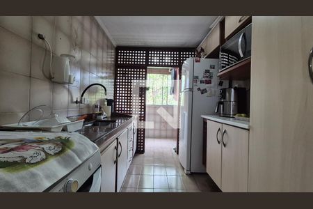 Cozinha de apartamento à venda com 2 quartos, 53m² em Jardim Alvorada, Santo André