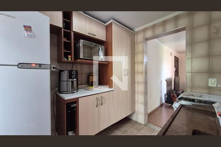 Cozinha de apartamento à venda com 2 quartos, 53m² em Jardim Alvorada, Santo André