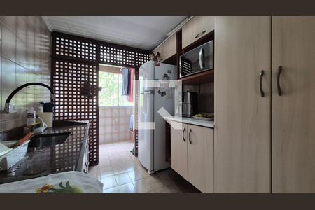 Cozinha de apartamento à venda com 2 quartos, 53m² em Jardim Alvorada, Santo André