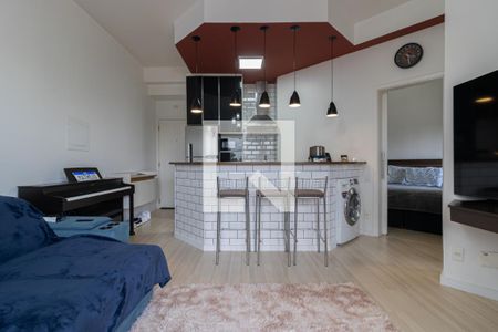 Sala de apartamento à venda com 1 quarto, 35m² em Jardim Ampliacao, São Paulo